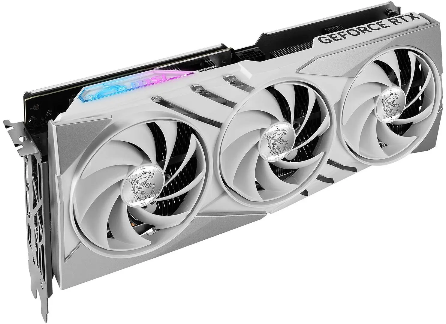Видеокарта MSI GeForce RTX 4070 Ti Super Gaming X Slim 16GB GDDR6X (White)