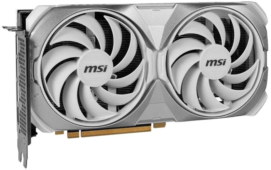Placa video MSI GeForce RTX 4070 VENTUS 2X 12G OC White 12GB GDDR6X