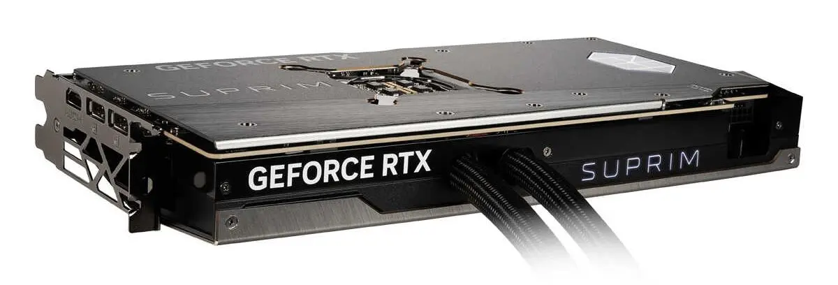 Placa video cu sistem de racire MSI GeForce RTX 4090 Suprim Liquid X 24GB GDDR6X