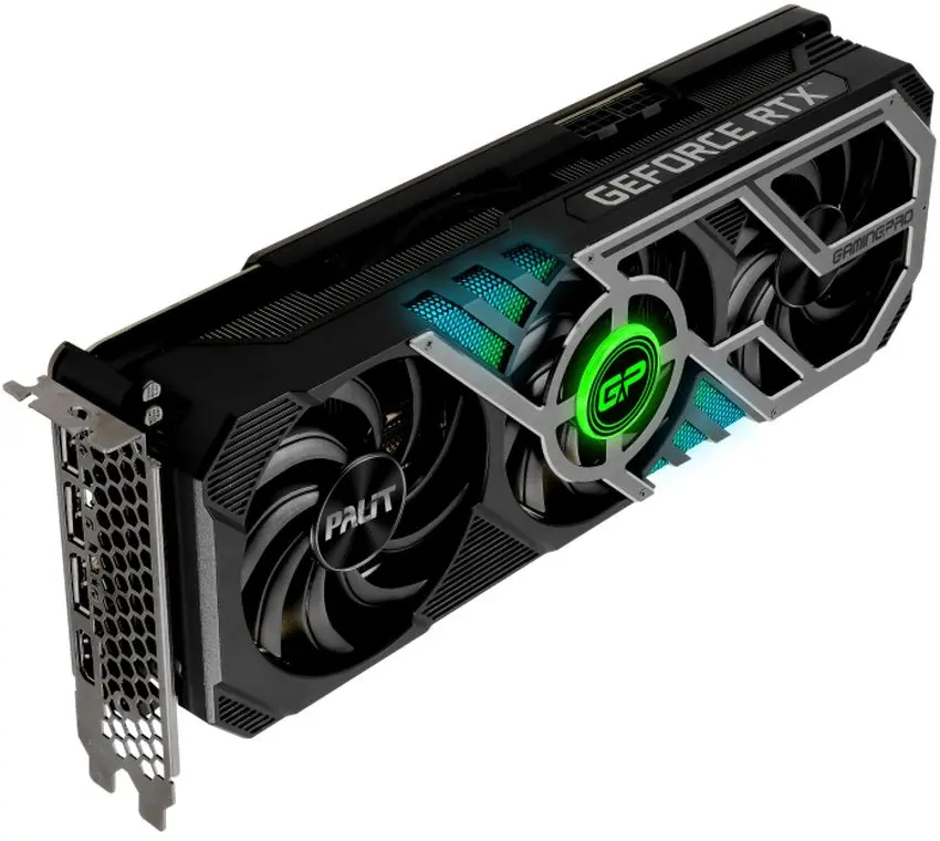 Видеокарта Palit GeForce RTX 3080 GamingPro 10GB GDDR6X (NED3080019IA-132AA)