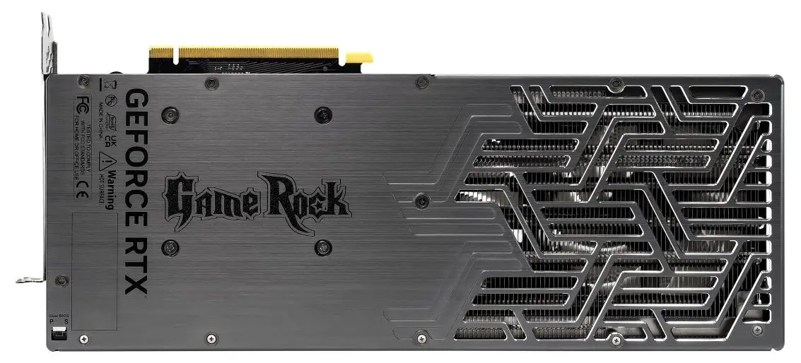 Видеокарта Palit GeForce RTX 4070 Ti GameRock 12GB GDDR6X (NED407T019K9-1045G)