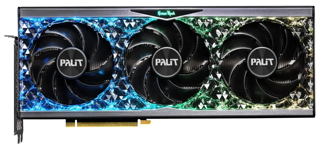 Видеокарта Palit GeForce RTX 4070 Ti GameRock 12GB GDDR6X (NED407T019K9-1045G)