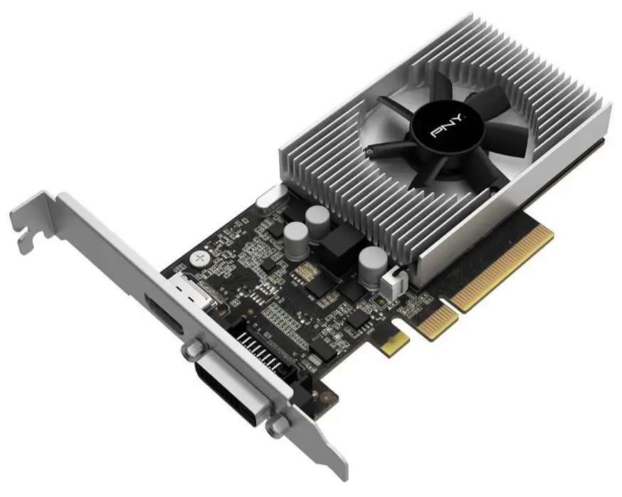 Видеокарта PNY GeForce GT 1030 2GB DDR4 (VCG10302D4SFPPB) - 2