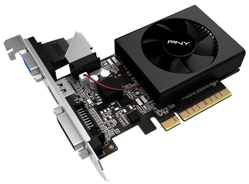 Видеокарта PNY GeForce GT730 2GB SINGLE FAN (VCG7302D3SFPPB) - 2