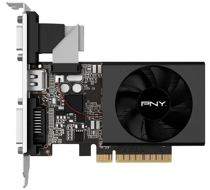 Видеокарта PNY GeForce GT730 2GB SINGLE FAN (VCG7302D3SFPPB)