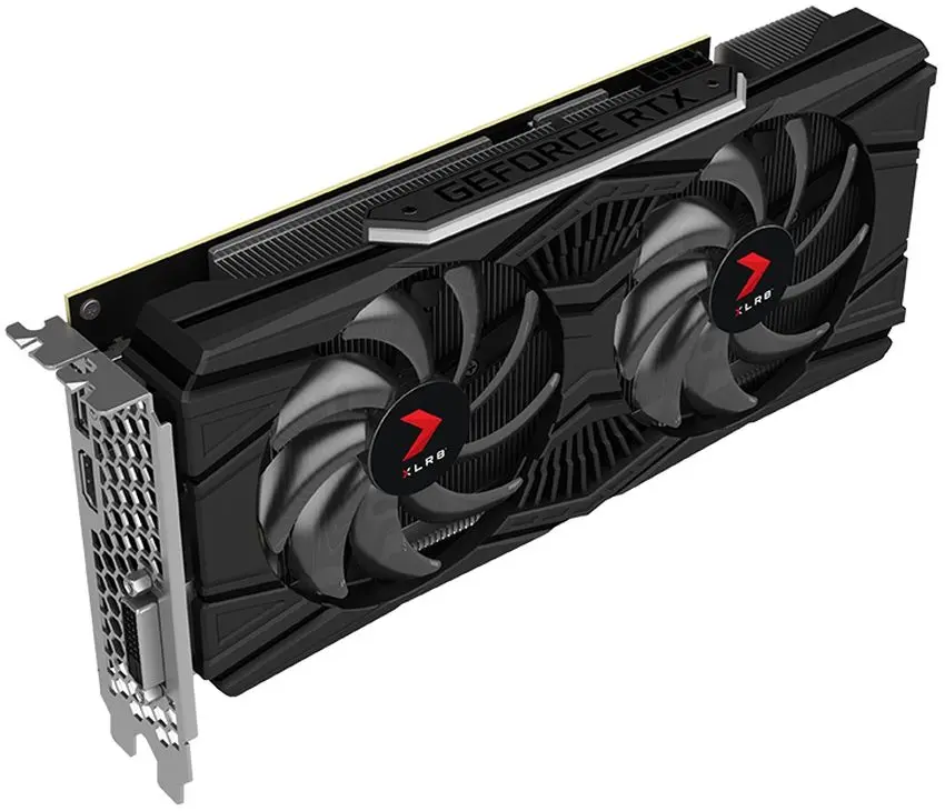 Placa video PNY GeForce RTX 2060 XLR 6GB GDDR6 (VCG20606DFPPB-O)