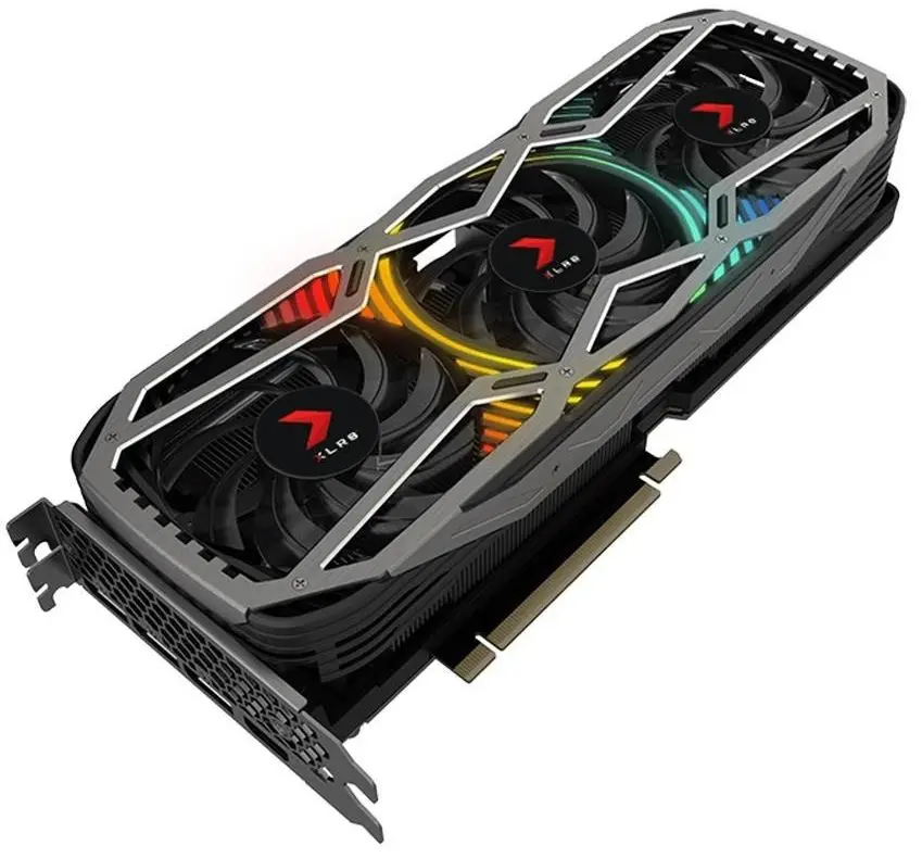 Видеокарта PNY GeForce RTX 3080 10GB XLR8 EPIC-X RGB LHR GDDR6X (VCG308010LTFXP-SB)