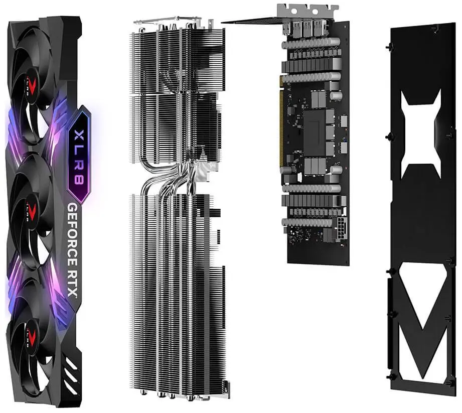 Placa video PNY GeForce RTX4080 XLR8 Verto OC Triple Fan 16GB GDDR6X (VCG408016TFXXPB1-O) - 9