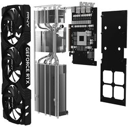 Placa video PNY GeForce Verto Triple Fan RTX 4070 Ti 12GB GDDR6X (VCG4070T12TFXPB1) Thumb