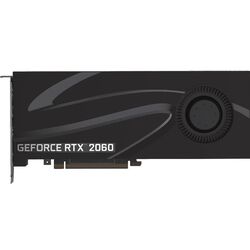 Placa video PNY Nvidia GeForce GTX2060 6GB Blower (VCG20606BLMPB)
