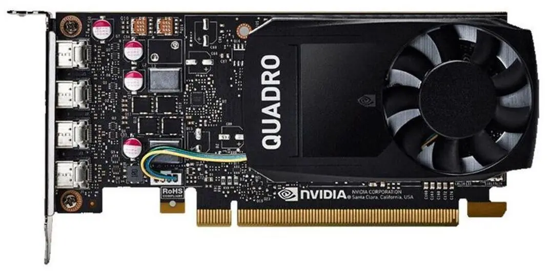 Placa video PNY Nvidia Quadro P1000 4GB GDDR5 (VCQP1000V2-PB)