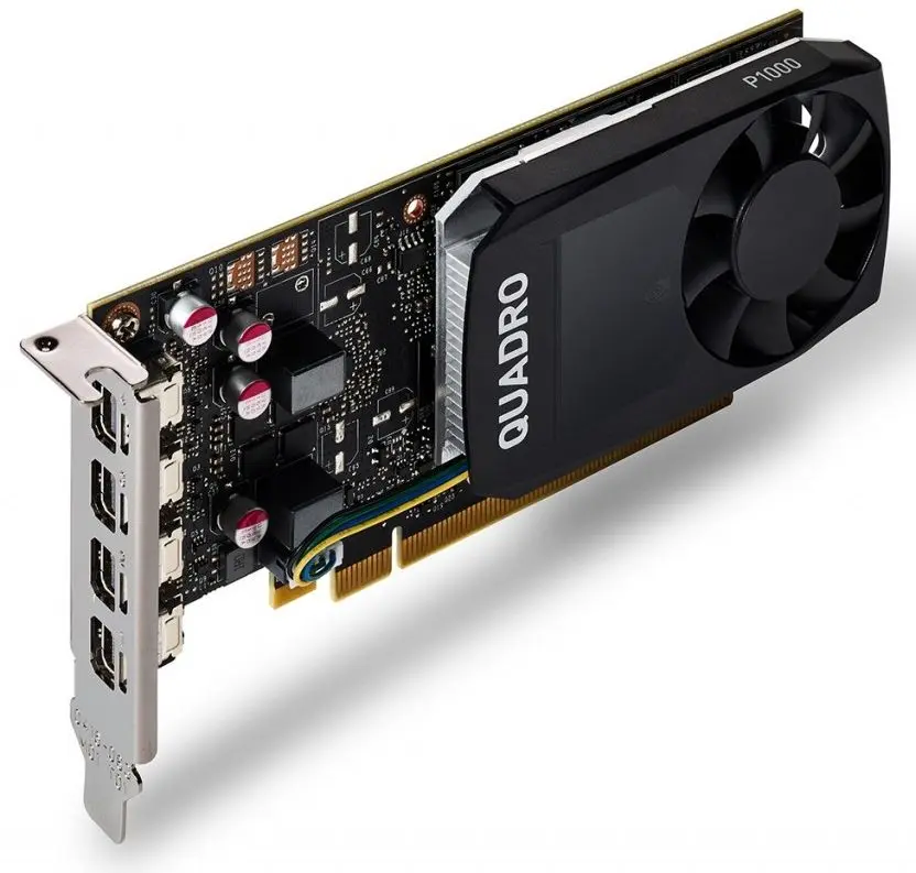 Видеокарта PNY Quadro P1000 V2 4GB GDDR5 (VCQP1000V2-SB)