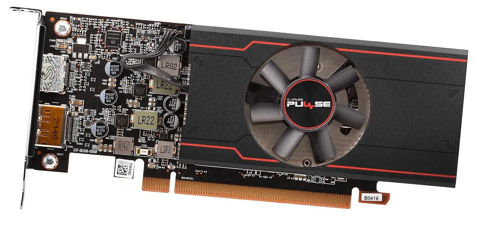 Placa video Sapphire Pulse Radeon RX 6400 4GB GDDR6 (11315-01-20G)