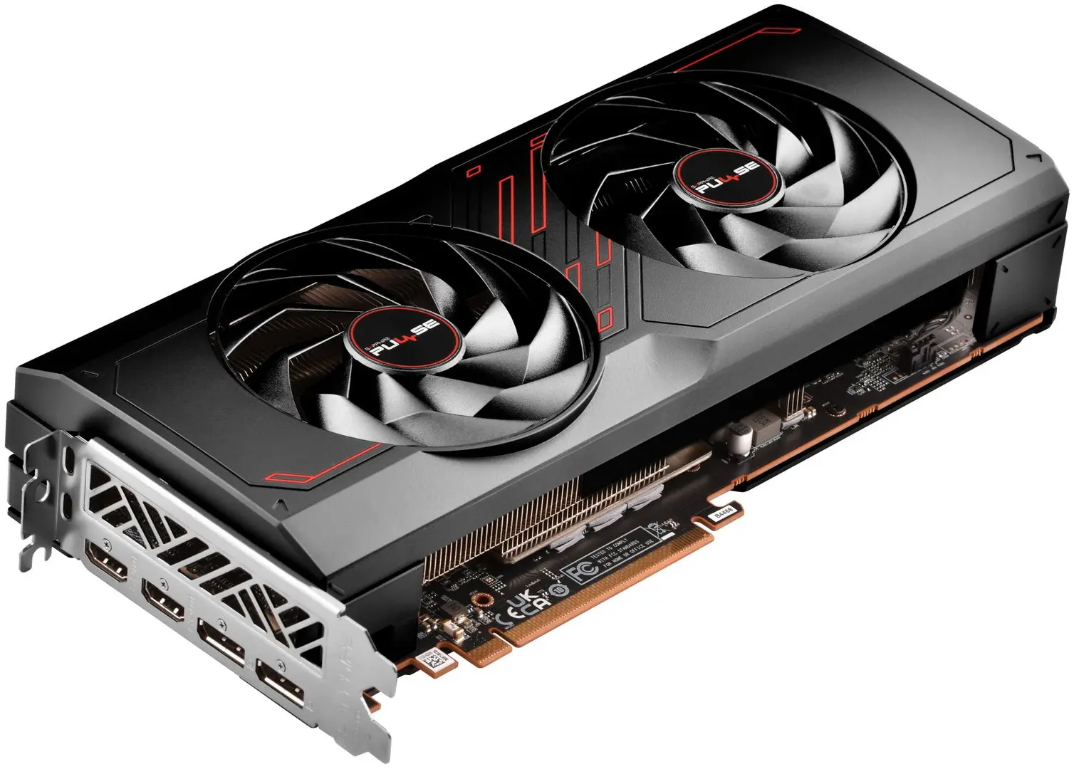 Видеокарта Sapphire Pulse Radeon RX 7800 XT 16GB GDDR6 (11330-02-20G)