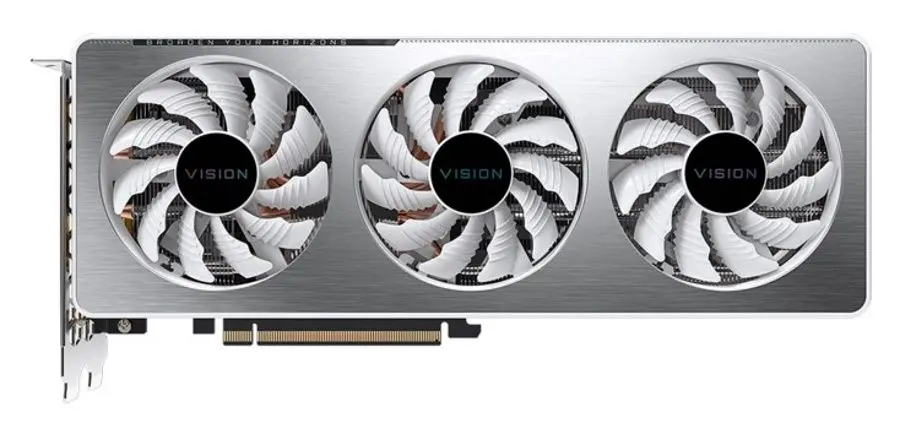 Placa video Gigabyte GeForce RTX3060Ti Vision OC 8G (GV-N306TVISION OC-8GD)