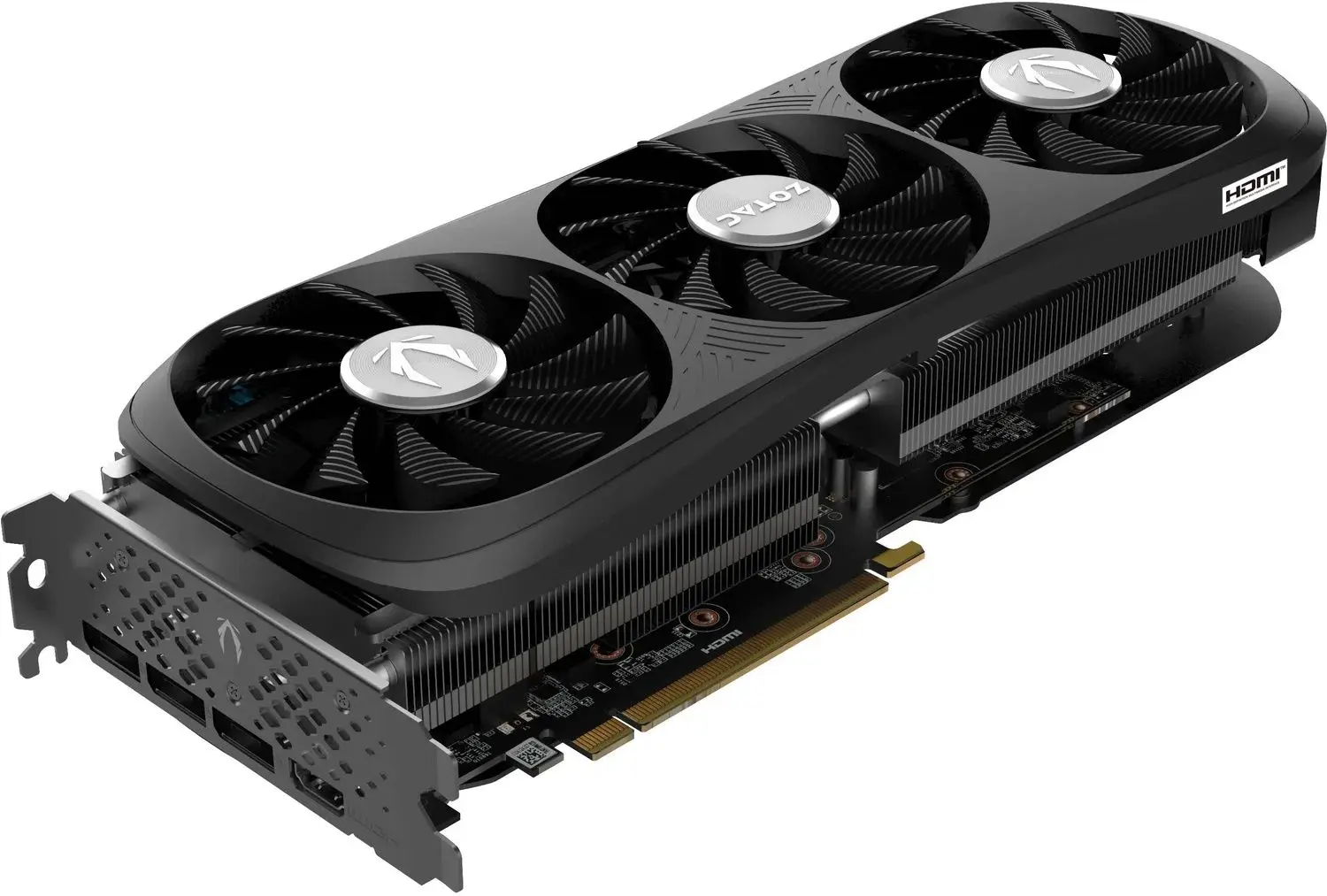 Видеокарта Zotac Gaming GeForce RTX 4070 Super Trinity OC Black Edition 12GB GDDR6X (ZT-D40720J-10P)