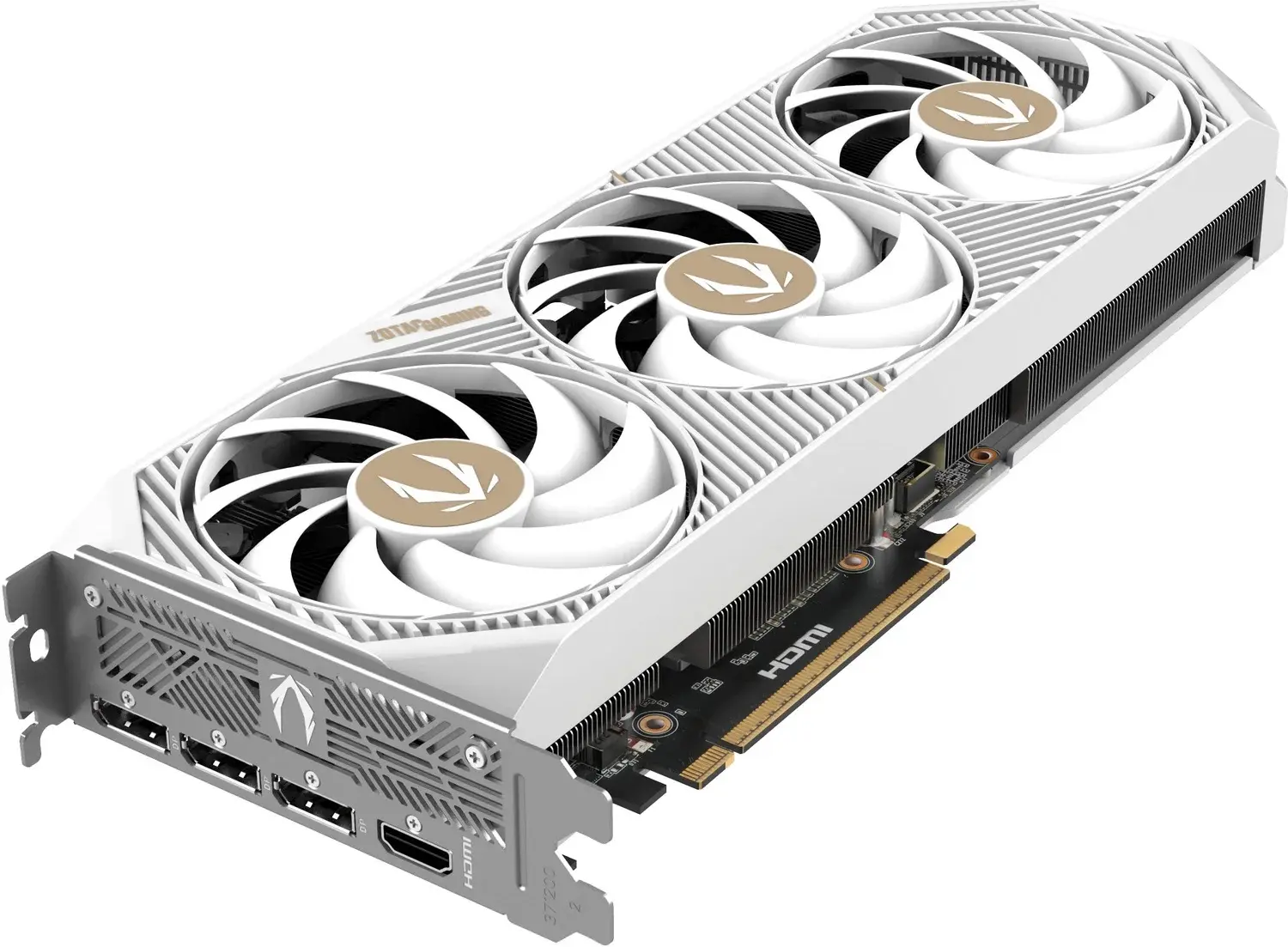 Placa video Zotac Gaming GeForce RTX 5070 AMP White Edition 12GB GDDR7 (ZT-B50700FQ-10P)