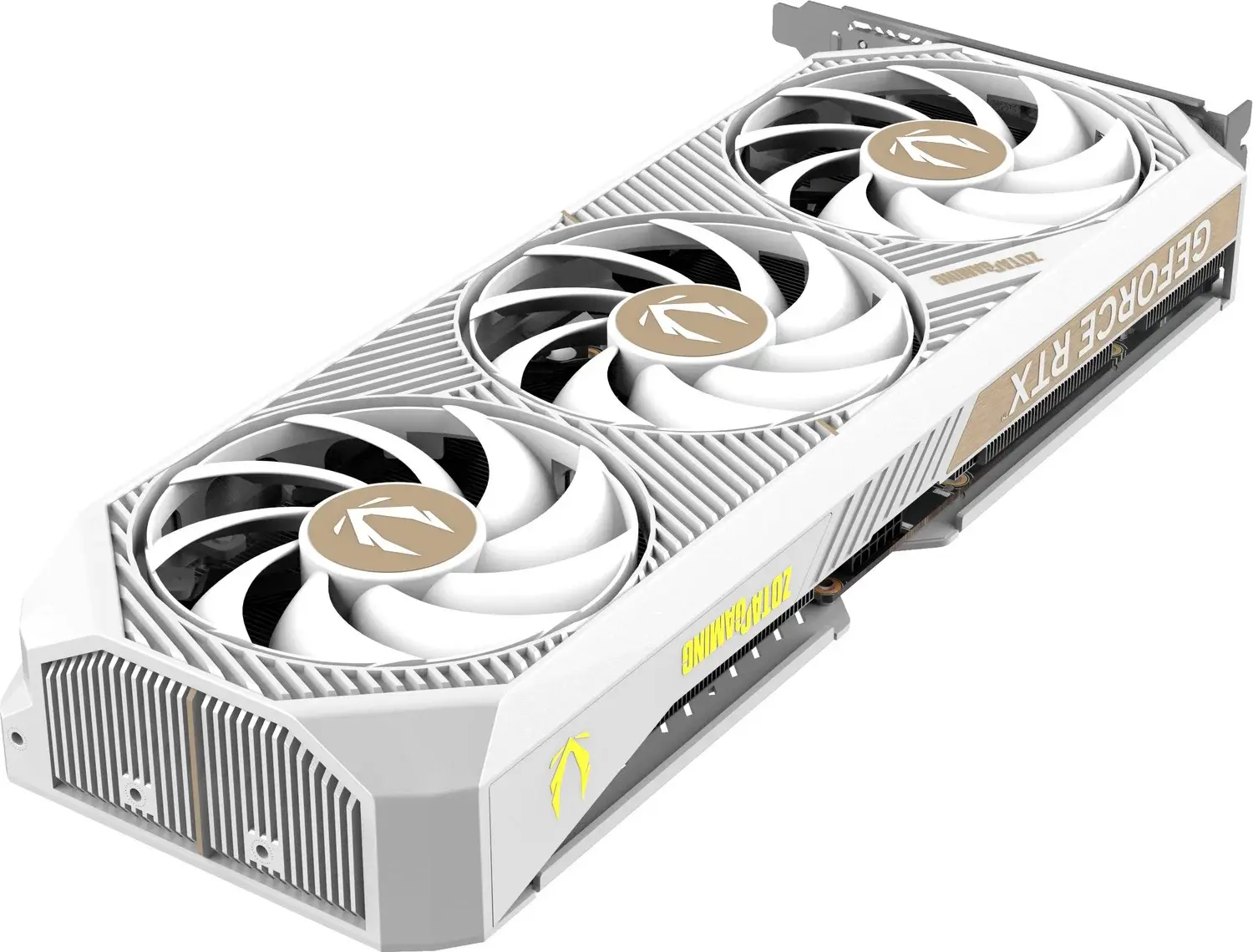 Placa video Zotac Gaming GeForce RTX 5070 AMP White Edition 12GB GDDR7 (ZT-B50700FQ-10P)