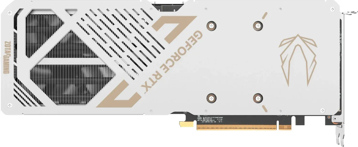 Placa video Zotac Gaming GeForce RTX 5070 AMP White Edition 12GB GDDR7 (ZT-B50700FQ-10P)