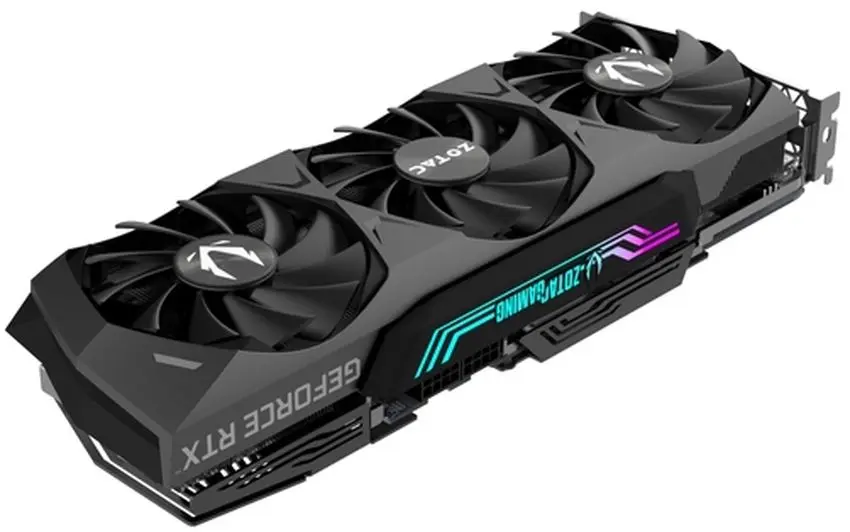 Placa video Zotac Gaming GeForce RTX3080 Trinity OC LHR 10GB GDDR6X (ZT-A30800J-10PLHR)