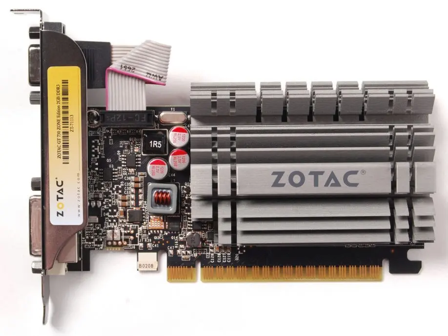 Видеокарта Zotac Geforce GT 730 Zone Edition 2GB DDR3 64Bit (ZT-71113-20L)