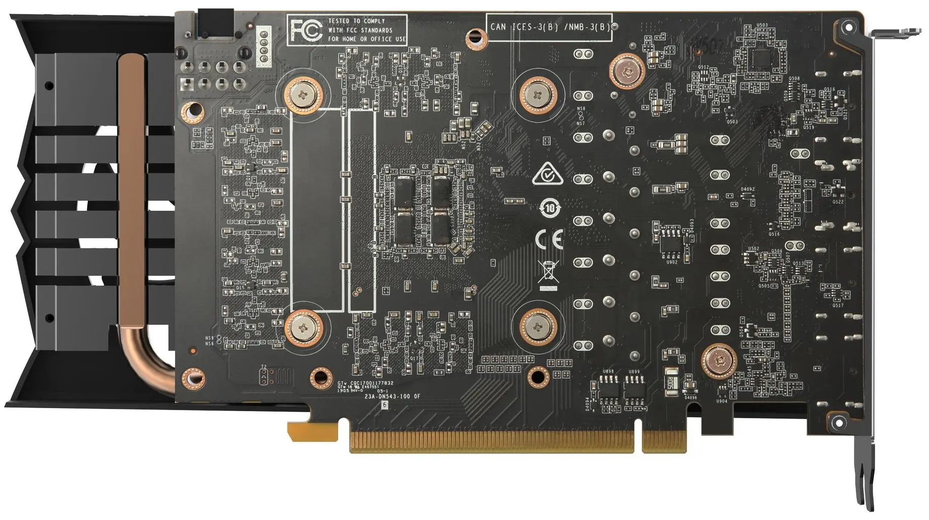 Видеокарта Zotac GeForce GTX 1650 4GB GDDR6 (ZT-T16520S-10M)