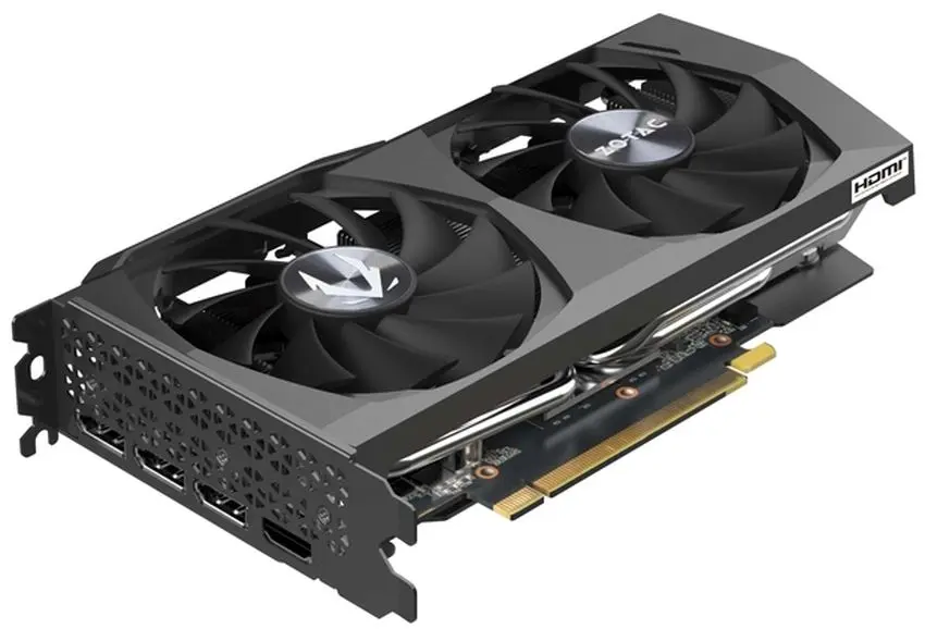 Видеокарта Zotac GeForce RTX 3050 Twin Edge OC 8 GB GDDR6 (ZT-A30500H-10M) - 2