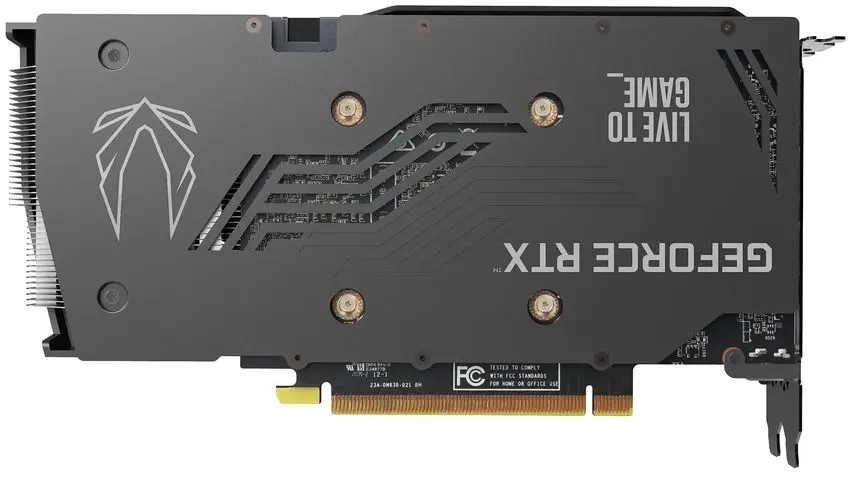 Видеокарта Zotac GeForce RTX 3050 Twin Edge OC 8 GB GDDR6 (ZT-A30500H-10M) - 5