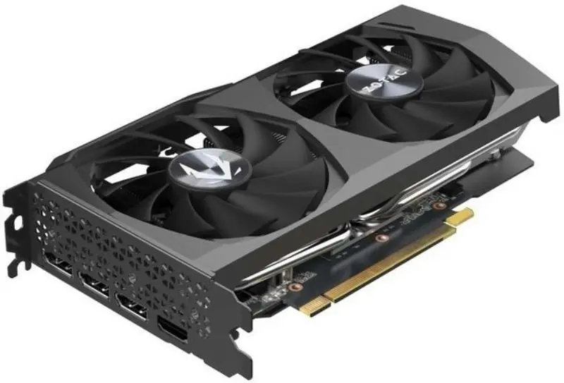 Видеокарта Zotac GeForce RTX 3050 Twin Edge OC 8GB GDDR6 (ZT-A30500H-10M) - 2