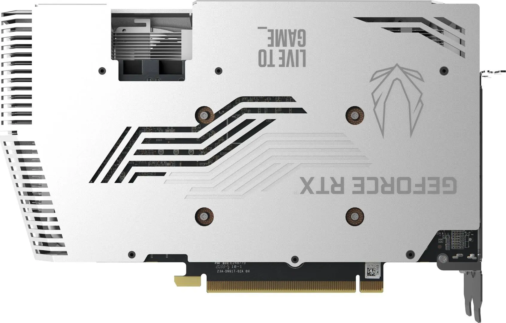 Placa video Zotac GeForce RTX 3060 Ti AMP LHR White Edition 8GB GDDR6 (ZT-A30610F-10PLHR)