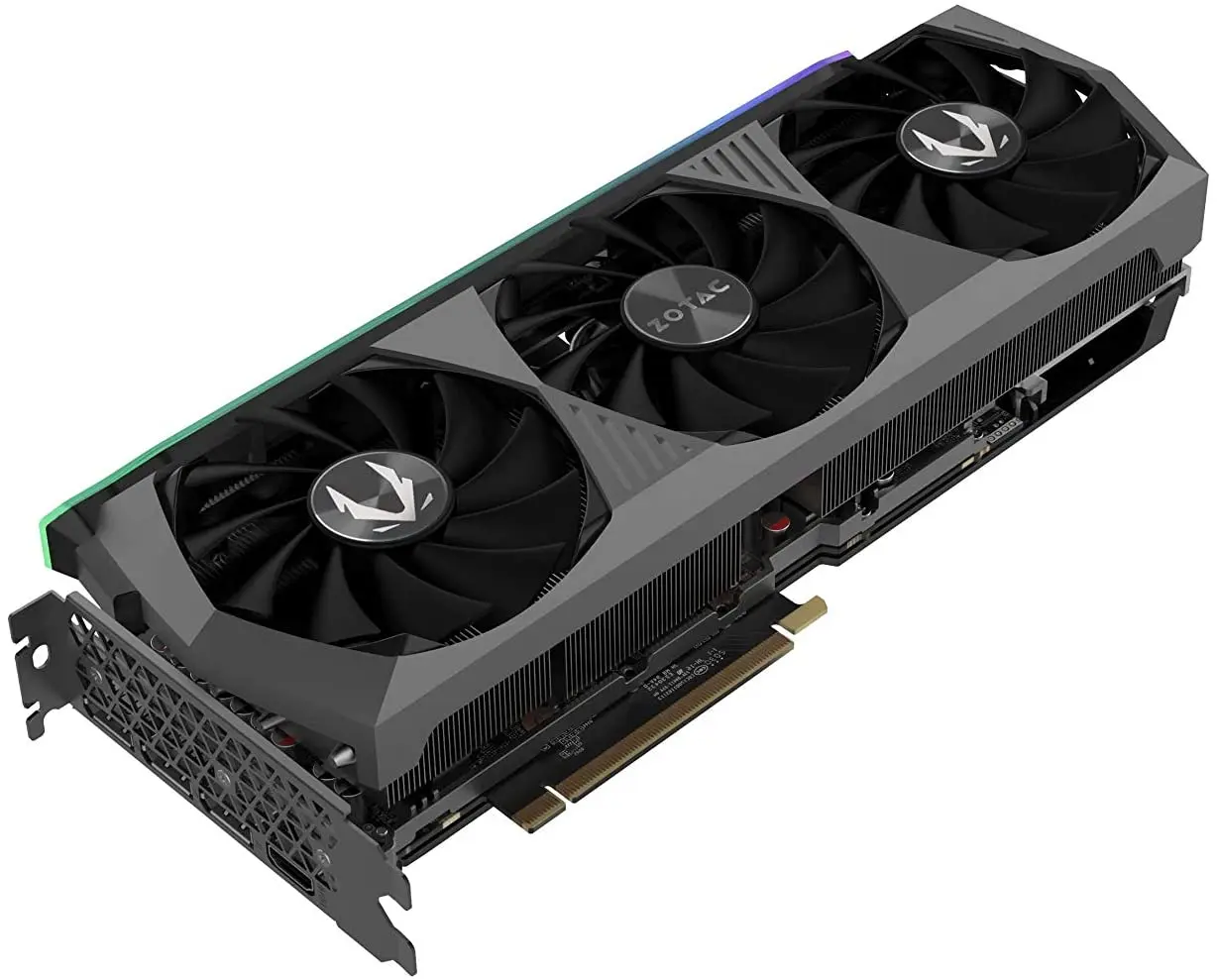 Видеокарта Zotac GeForce RTX 3080 AMP Holo LHR 10GB GDDR6X (ZT-A30800F-10PLHR)