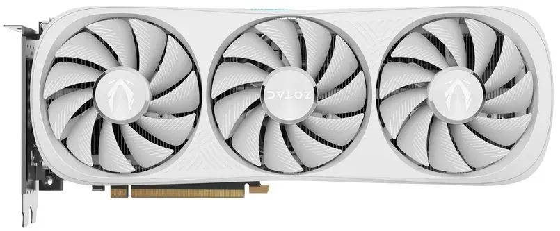 Placa video Zotac GeForce RTX 4070 Ti Trinity OC White Edition 12GB GDDR6X (ZT-D40710Q-10P)