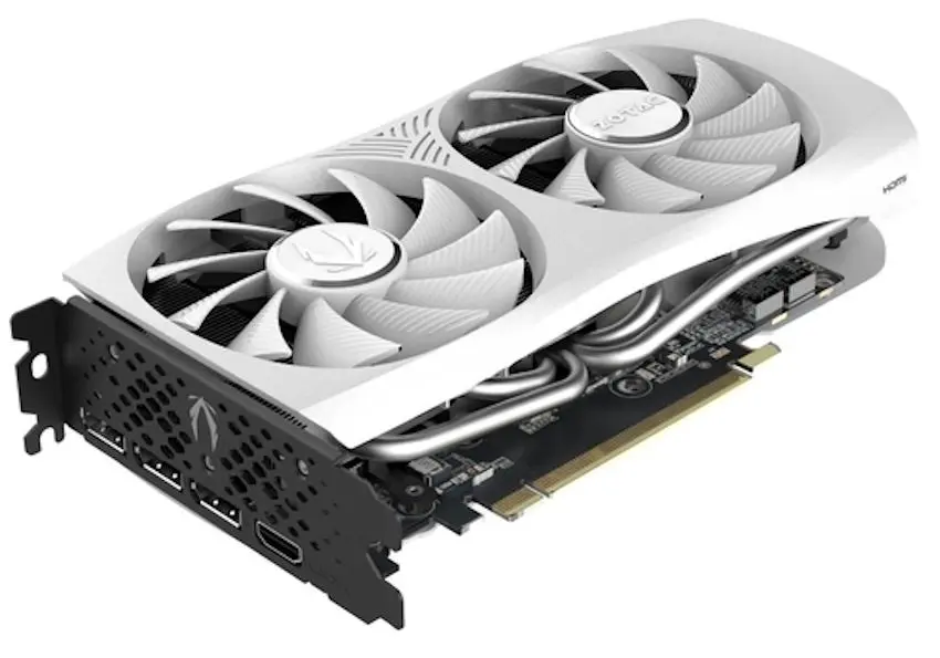 Видеокарта Zotac GeForce RTX 4070 Twin Edge OC White Edition 12GB GDDR6X (ZT-D40700Q-10M)