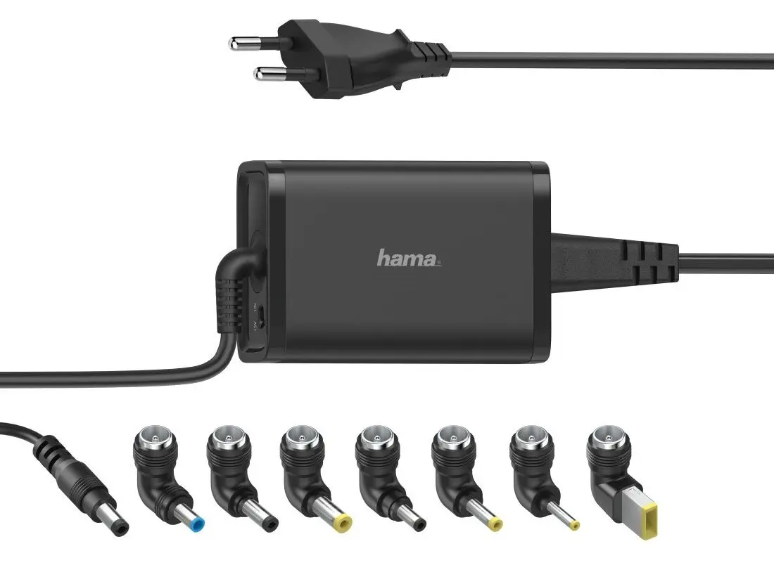 Блок питания для ноутбука Hama 200002 (Black)