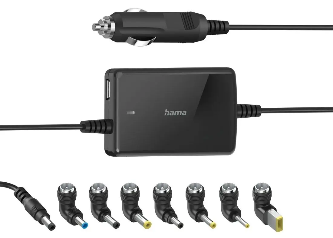 Универсальный блок питания для ноутбука Hama 200008 (Black)