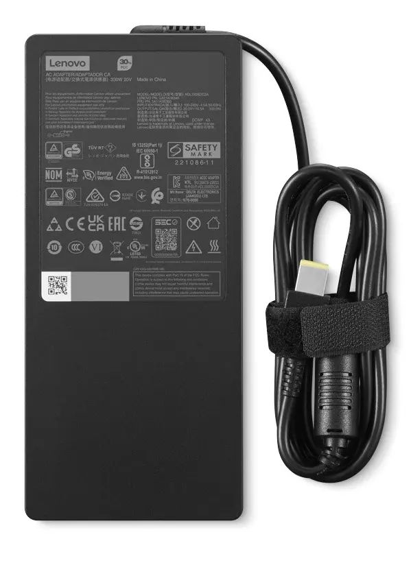 Блок питания для ноутбука Lenovo Legion Slim 330W GaN (Black)