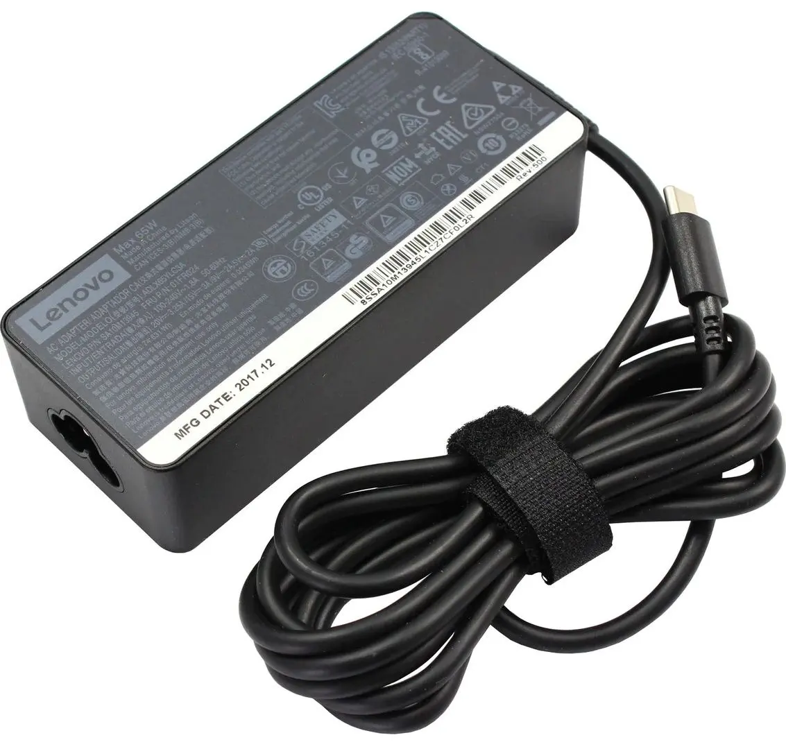 Incarcator pentru laptop Lenovo USB-C 65W AC Adapter GX20P92529 (Black) - 2