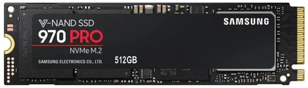 SSD Samsung 970 PRO 512 Gb Black (MZ-V7P512BW)