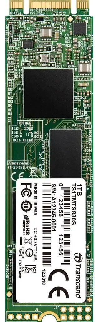 Твердотельный накопитель Transcend 830S M.2 1TB (TS1TMTS830S)