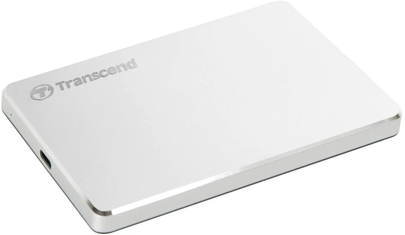 Жесткий диск Transcend Storejet 25C3S 1TB Silver (TS1TSJ25C3S) - 2