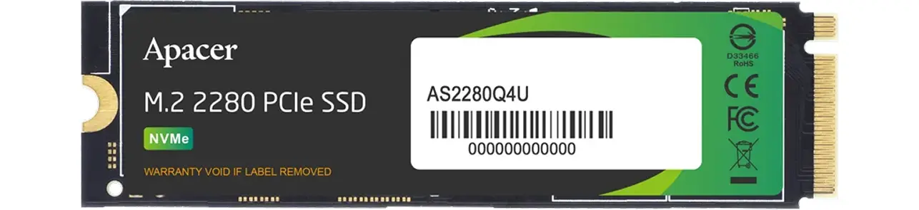 Твердотельный накопитель Apacer AS2280Q4U 512GB (AP512GAS2280Q4U-1)