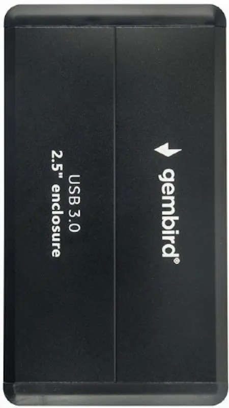 Внешний корпус для твердотельного накопителя Gembird EE2-U3S-2 (Black) - 3