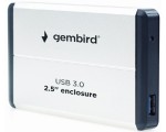 Case pentru SSD Gembird EE2-U3S-2-S (Silver)