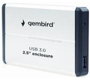 Case pentru SSD Gembird EE2-U3S-2-S (Silver)