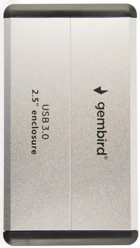Внешний корпус для твердотельного накопителя Gembird EE2-U3S-2-S (Silver) - 3