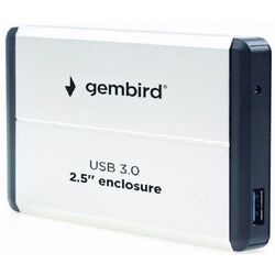 Внешний корпус для твердотельного накопителя Gembird EE2-U3S-2-S (Silver)