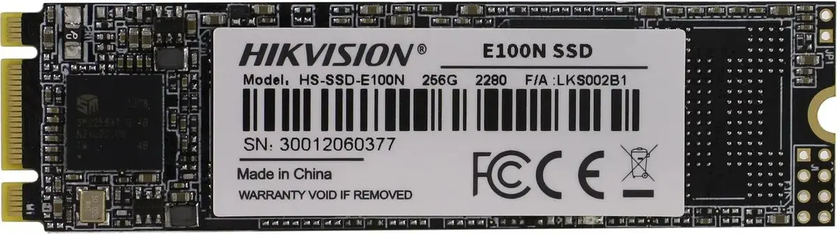 Твердотельный накопитель Hikvision E100N 256GB (HS-SSD-E100N/256G)