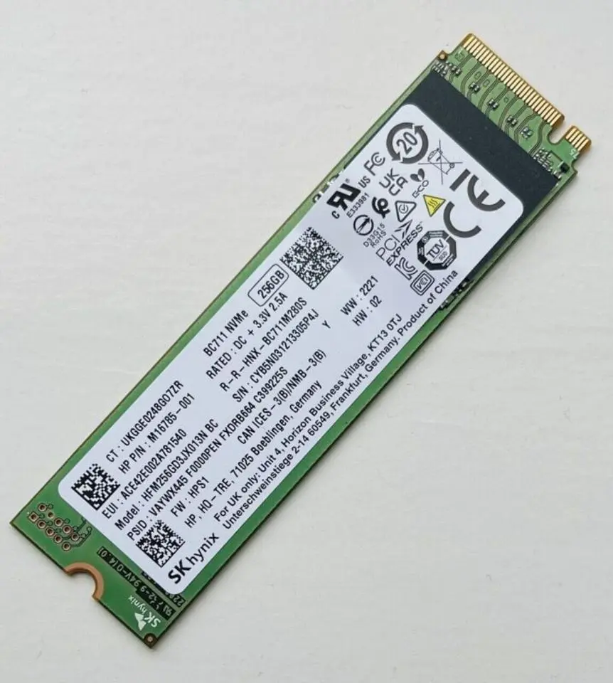 Твердотельный накопитель Hynix BC711 256GB (HFM256GD3JX013N) - 3