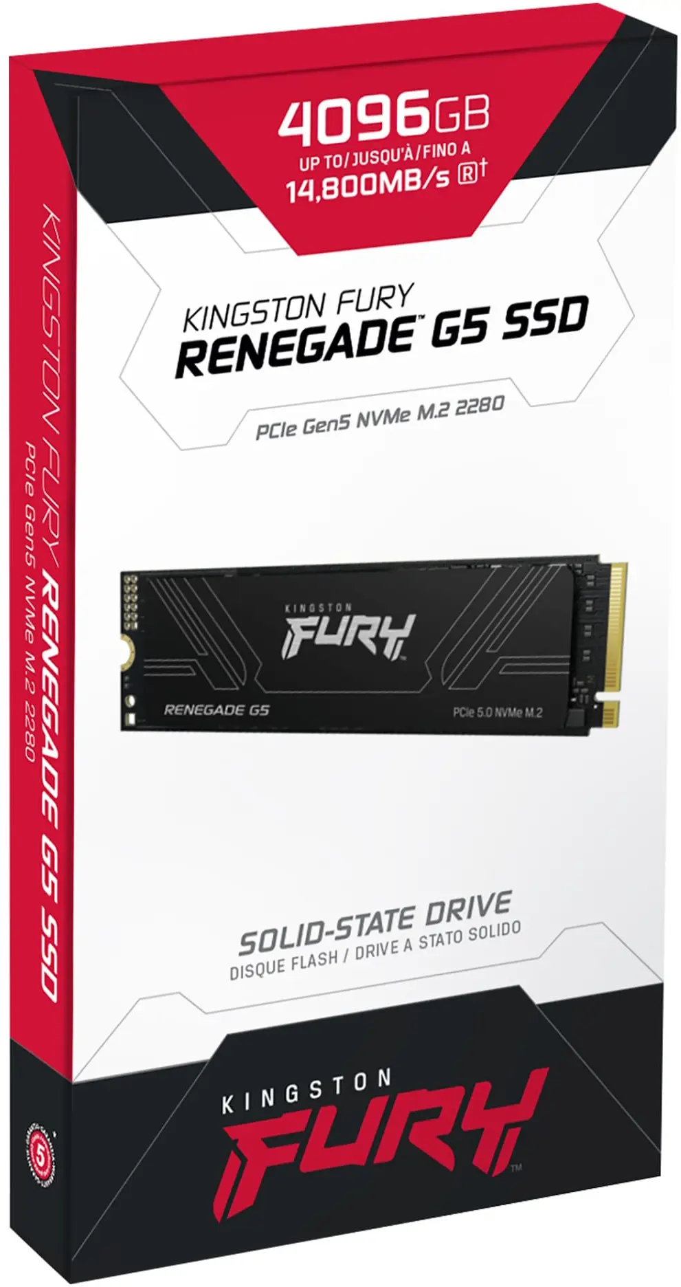 SSD Kingston Fury Renegade G5 4TB M.2 (SFYR2S/4T0)