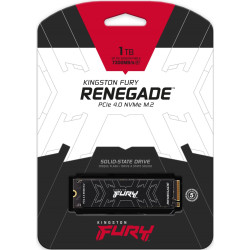 SSD Kingston Fury Renegade PCIe 4.0 NVMe M.2 1TB (SFYRS/1000G) Thumb